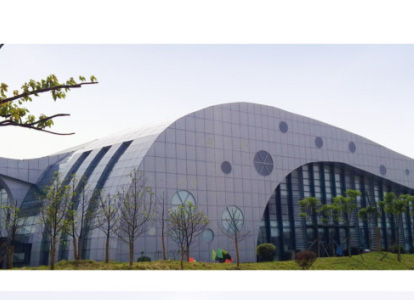 西青会议中心外景网架工程